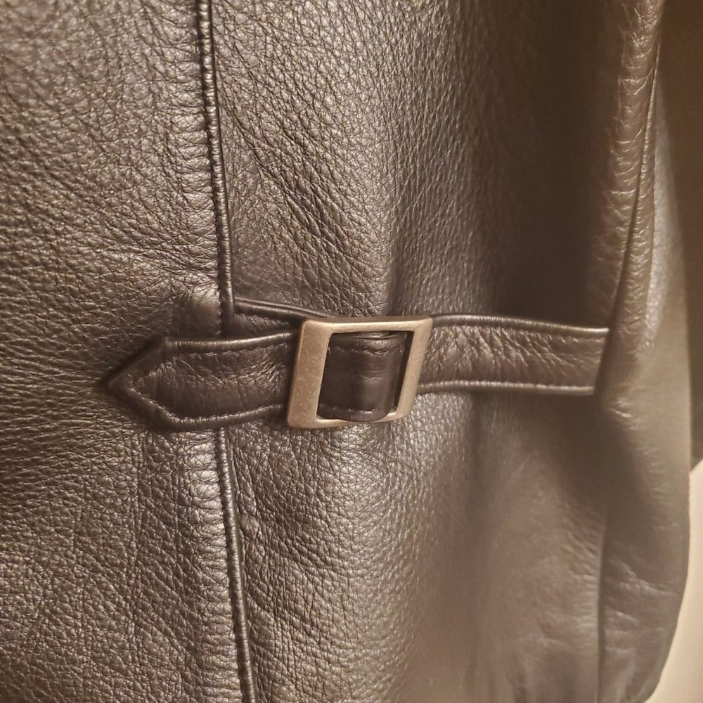 Leather Jacket, Eddie Bauer - Picture 3 of 7